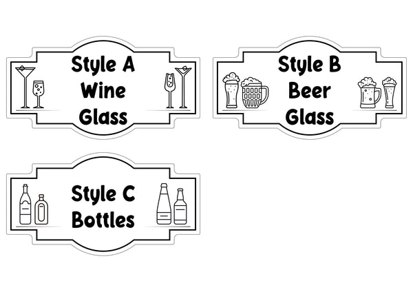 Personalised Engraved Home Bar Sign