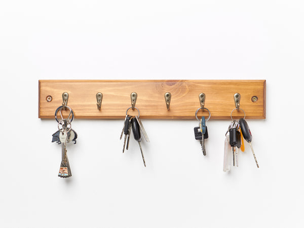 Rustic Style Key Hooks