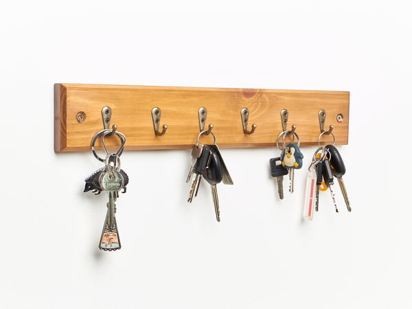 Rustic Style Key Hooks