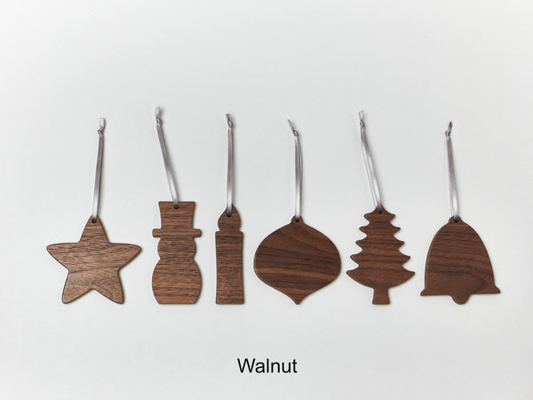 Hardwood Christmas Tree Decorations