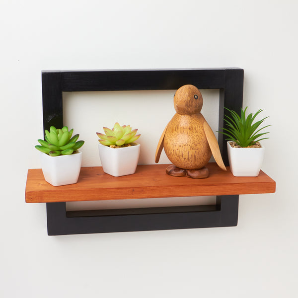 Rustic Wooden Frame Shelf