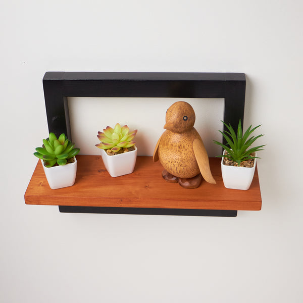 Rustic Wooden Frame Shelf