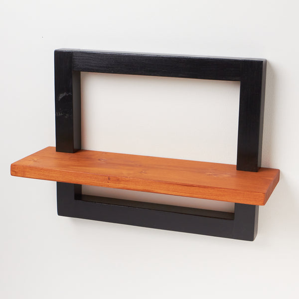 Rustic Wooden Frame Shelf