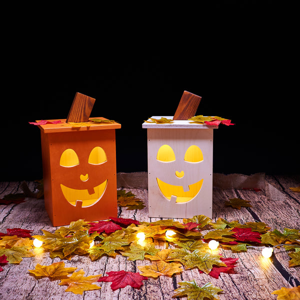 Wooden Pumpkin Boxes