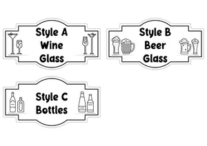 Personalised Engraved Home Bar Sign