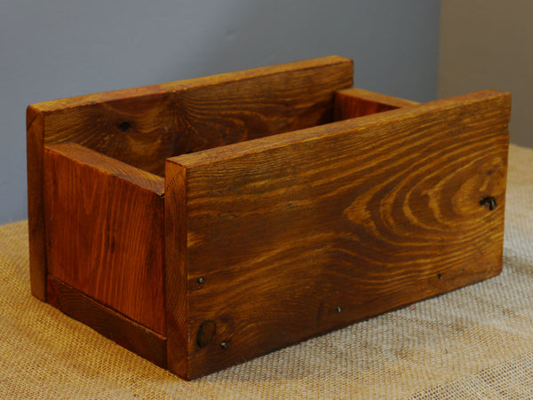 Rustic Wooden Centerpiece Box