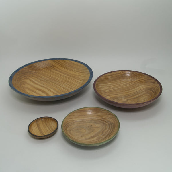 Colour Ash Hardwood Nested Bowls