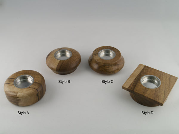 Walnut Tealight Holder