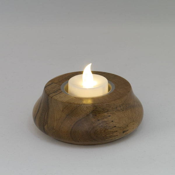 Walnut Tealight Holder