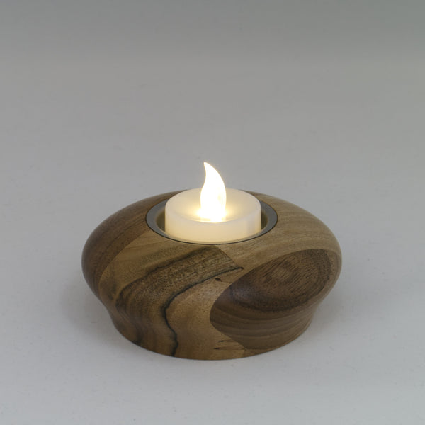 Walnut Tealight Holder