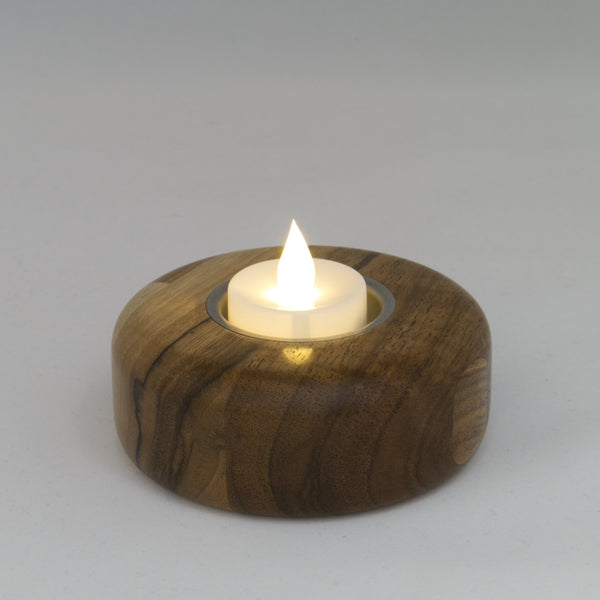 Walnut Tealight Holder