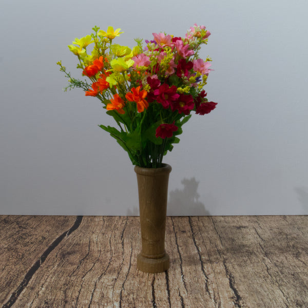 Wooden Dried Flower Vase