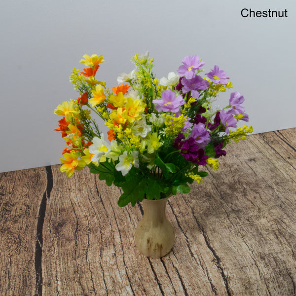 Wooden Dried Flower Vase